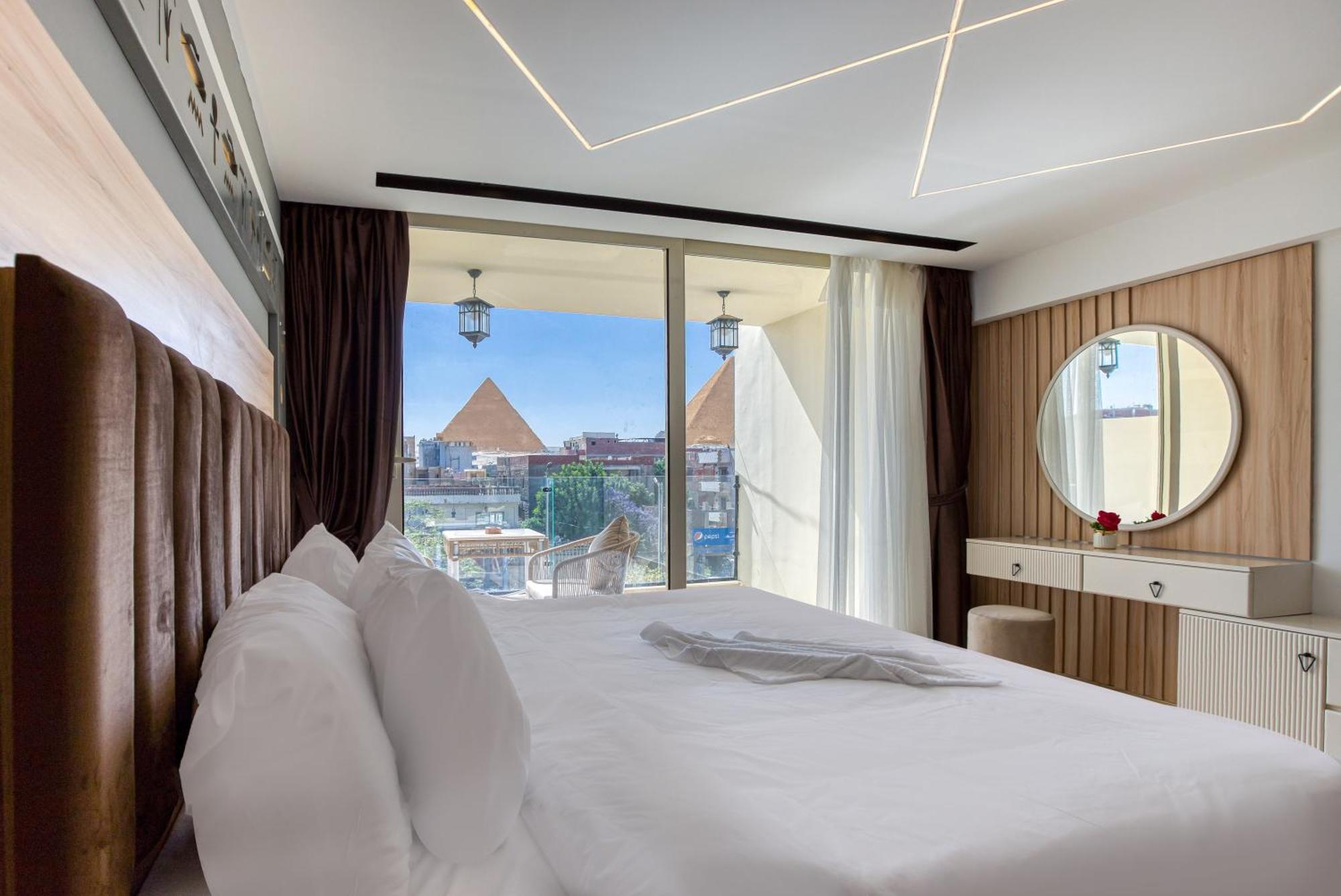 The Platinum Pyramid View Inn Kafrat al Jabal Экстерьер фото
