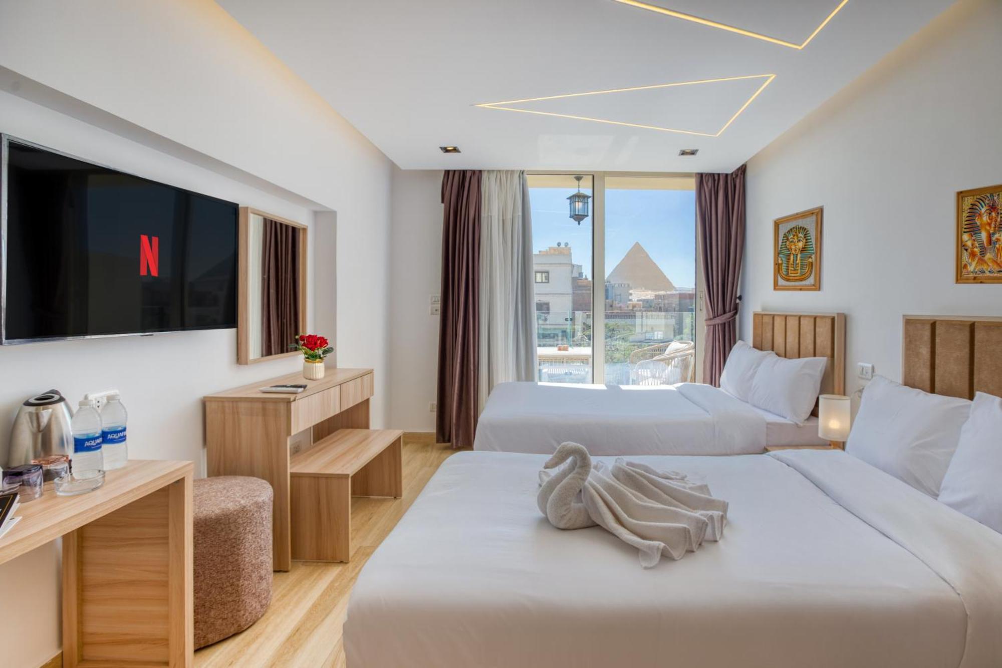 The Platinum Pyramid View Inn Kafrat al Jabal Экстерьер фото