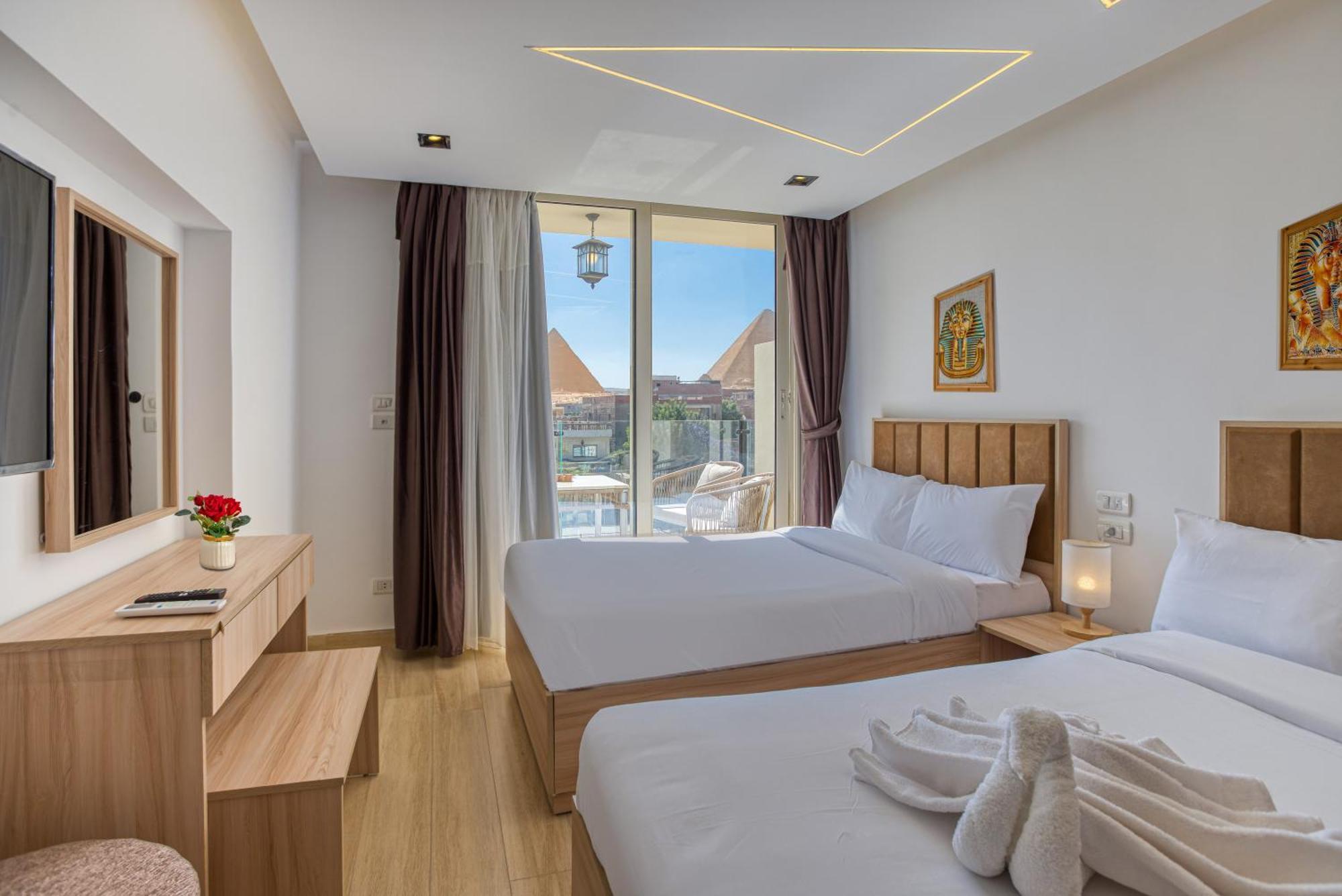 The Platinum Pyramid View Inn Kafrat al Jabal Экстерьер фото