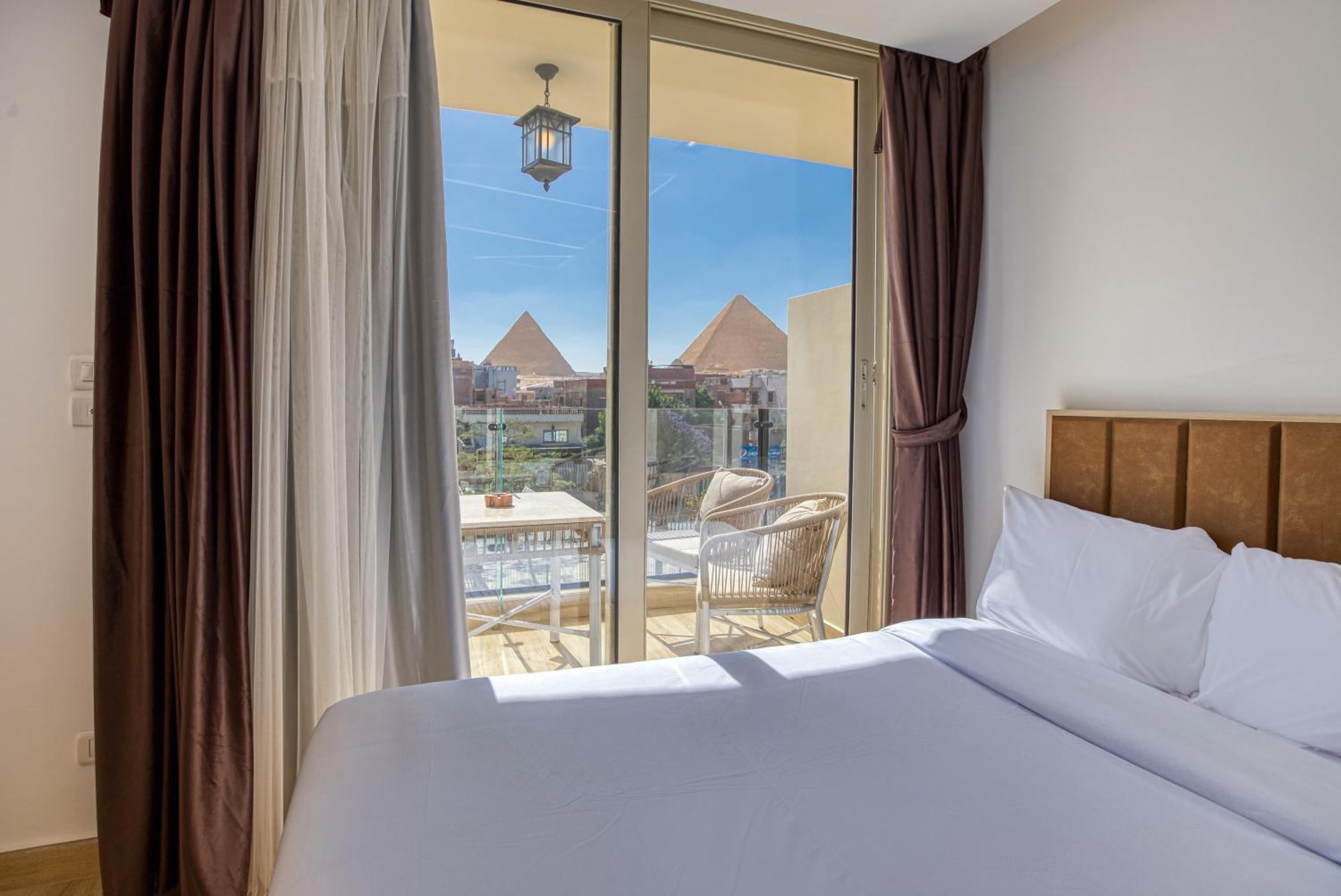 The Platinum Pyramid View Inn Kafrat al Jabal Экстерьер фото