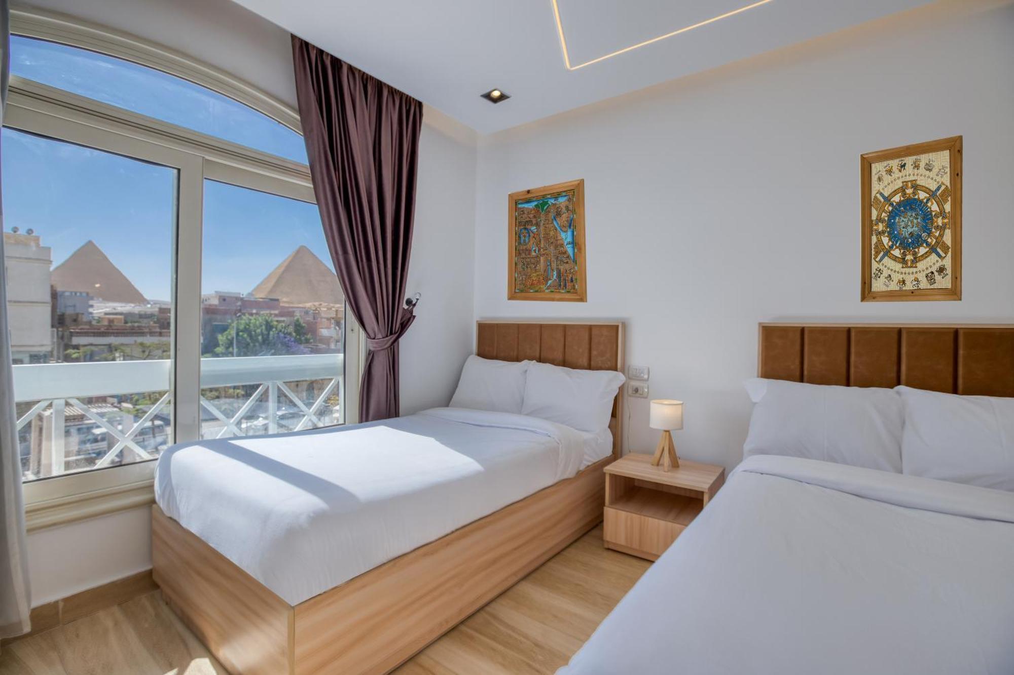 The Platinum Pyramid View Inn Kafrat al Jabal Экстерьер фото